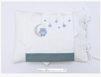 Baby gift set Dreamy Owl blue 17pcs