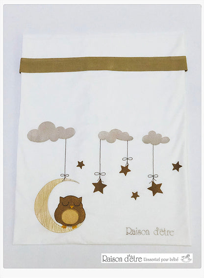 Baby dowry set Dreamy Owl brown 17pcs