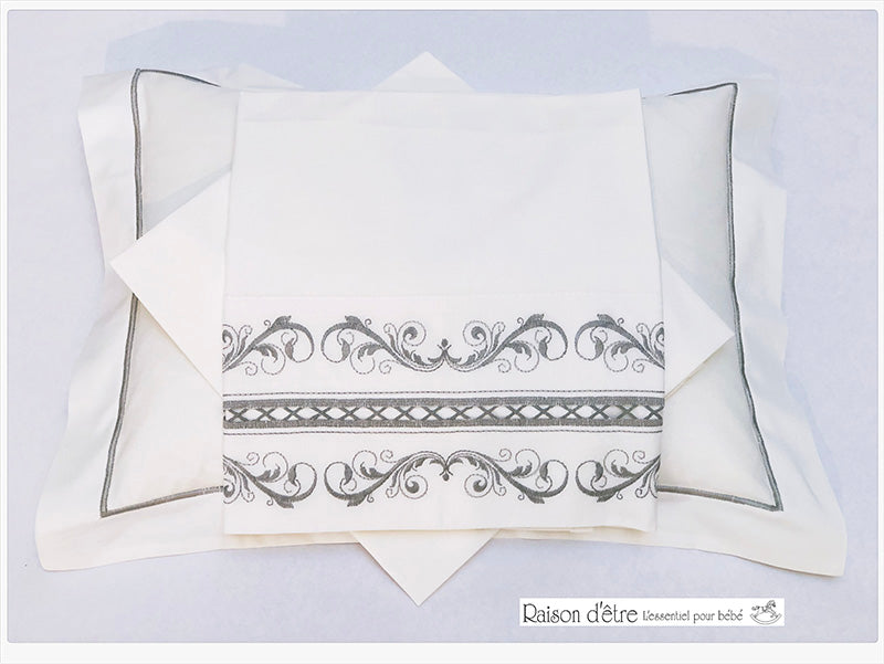 Baby dowry set Signature gray 11pcs