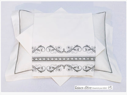 Baby dowry set Signature gray 11pcs