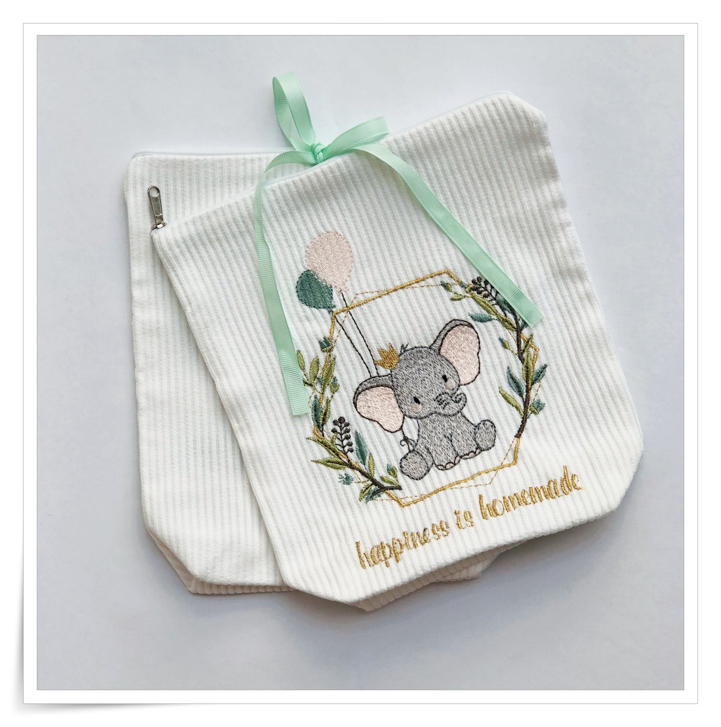 Baby gift set Dream Big Elephant gray 14pcs