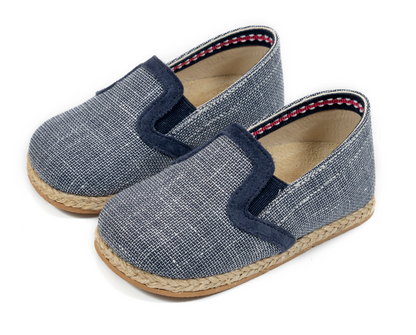 Stoff-Espadrilles BW4209 blau 