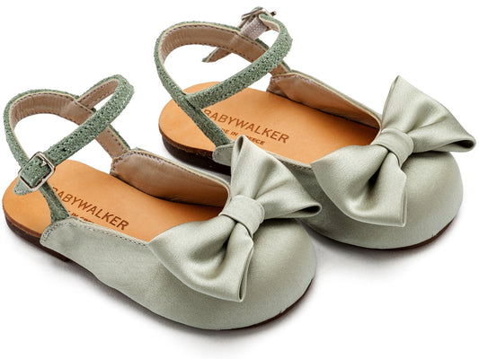 Babywalker Γαλλικό Σαμπό με Σατέν Φιόγκο BW4855 Λαδί - Artousa