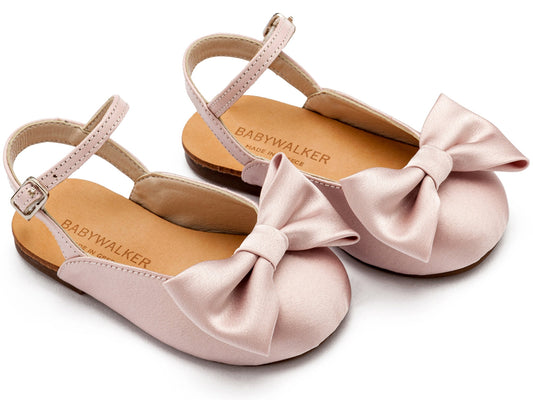 Babywalker Γαλλικό Σαμπό με Σατέν Φιόγκο BW4855 Ροζ - Artousa
