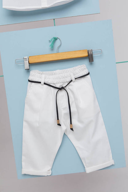 Βαπτιστικό σετ Alexis 1702 (SS25) λευκό σιελ 7τμχ - Artousa