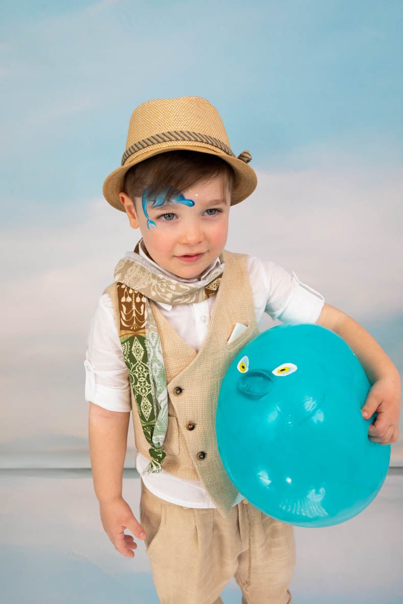 Βαπτιστικό σετ Alvertos 1705 (SS25) μπεζ 5τμχ - Artousa