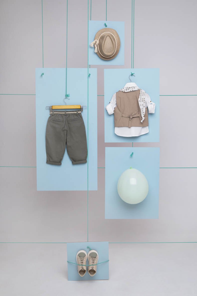 Βαπτιστικό σετ Gabriel 1715 (SS25) μπεζ 5τμχ - Artousa