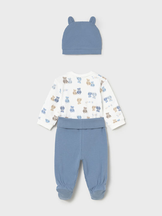 Jacquard-Tupfenkleid-Set (SS24) 1820 weiß 2tlg