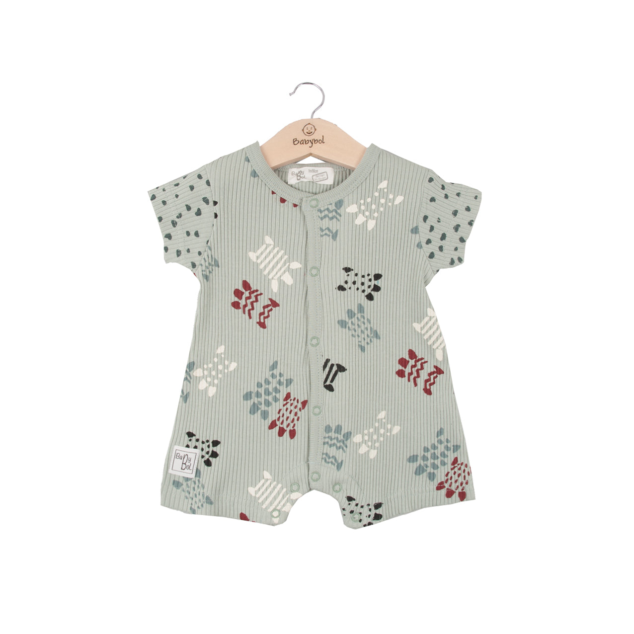 Baby bodysuit 130868 green